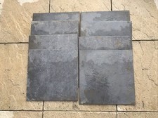 8 X Dark Grey Indoor Or Outdoor Floor Tiles 12.3/4 X 12.34