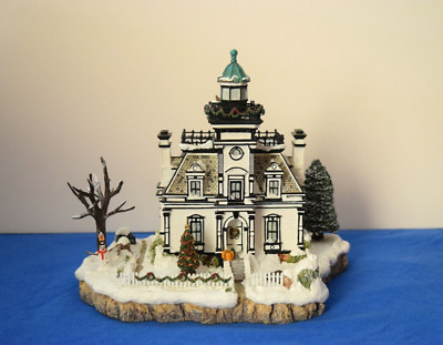 Harbour Lights - Winter at Fort Tompkins, NY - MIB with COA. Signed. Last one.