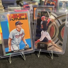 🔥[2]Brady House 2022 Bowman Chrome #Hi-Fi-#21 And 2024 Panini Select #36.