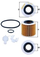 Knecht ÖLfilter OX 416D2 FüR Aston Martin Daihatsu Passend FüR Subaru Toyota