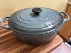 Le Creuset Signature Oval Dutch Oven #35 9.5 Quart With Lid Ocean Color — photo 1