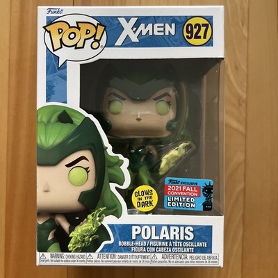 Funko Pop! Marvel: X-Men Polaris #927 GITD 2021 Fall Convention Exclusive