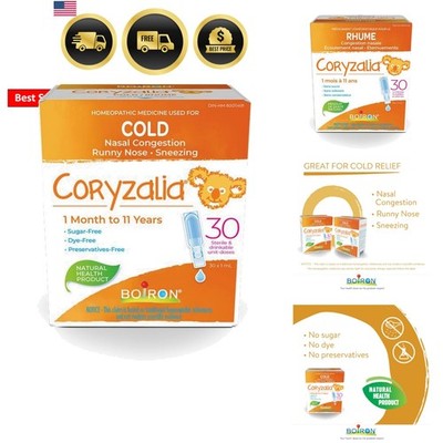 Coryzalia Cold 30 Dose, 30 ML