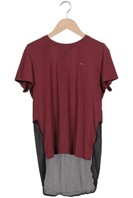 ROHNISCH T-Shirt Damen Shirt Kurzärmliges Oberteil Gr. S Bordeaux #cekzepo