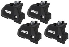 Set 4 piedi Evo Flush Rail per barre portatutto