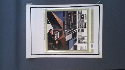 ROSALINDE HAAS max reger - orgelwerke vol. 8 VG+/EX (CD Album, Organ)