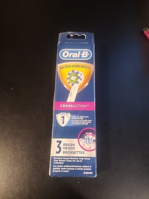 Oral-B Cross Action X - Replacement Brush Heads - 3ct