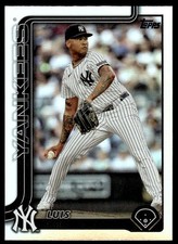 Luis Gil 2025 Topps #321 Rainbow Foil New York Yankees Baseball Card