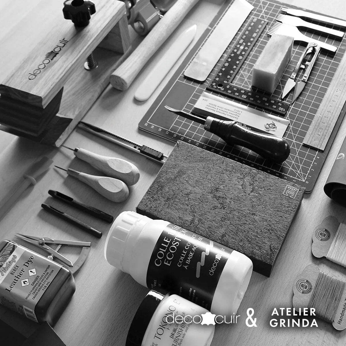 Kit initiation cuir complet pour réussir ses propres ceintures