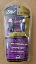 Belkin Gold Series High Speed USB 2 Cable F3U133-16-GLD, 16 feet 5m New Sealed