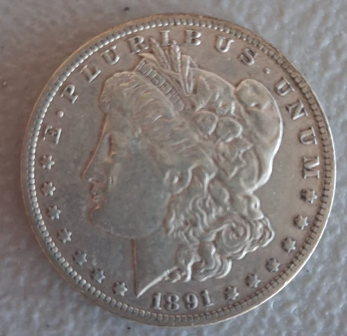 1891-P Morgan Dollar — photo from another recent sale
