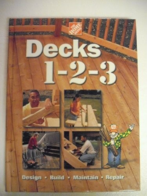 #ad Decks 1 2 3 Home Depot ... 1 2 3 Hardcover By Home Depot Books VERY GOOD $3.99