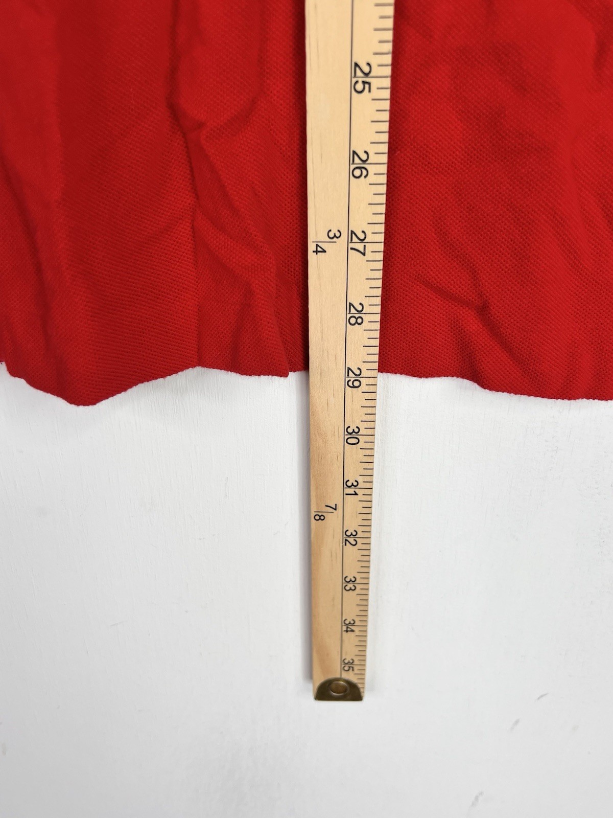 Lacoste Polo Shirt Men's 8 US 3XL Red Short Sleeve T-Shirt Casual thumbnail 7