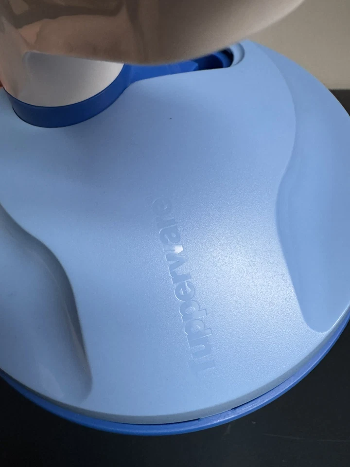 Tupperware Quick Chef blau, Zerkleinerer, Mixer, Rührgerät, Häcksler - Bild 3 von 4