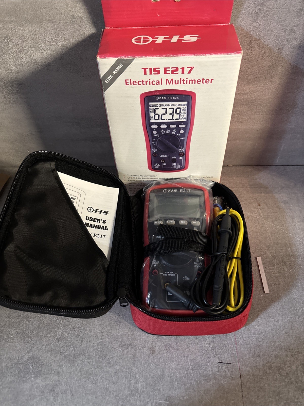 TIS E217 Electrical Multimeter (133848 - E1)