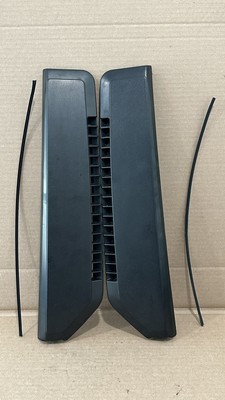Pair 87-96 OEM Mitsubishi Mighty Max Pillar Cover Garnish Air Outlet Vent Pickup