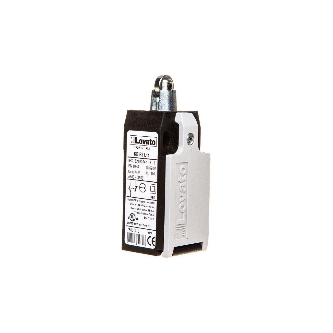 Limit switch press-in mandrel limit switch KBB2L11