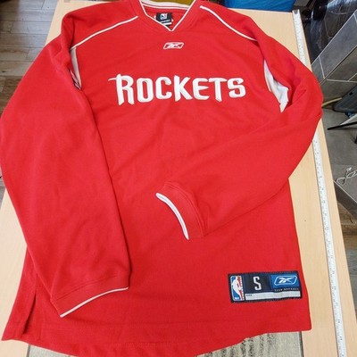 Vintage Rockets Reebok Shooting Warm Up Shirt Langarm S Teambekleidung