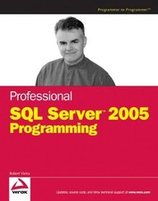 PROFESSIONAL SQL SERVER 2005 PROGRAMMING By Robert Vieira Excellent Condition 