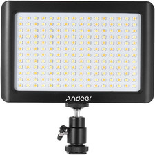 192 Faretto a Led Fotografia, Dimmerabile 3200K-6000K Video Luce, per Canon Niko