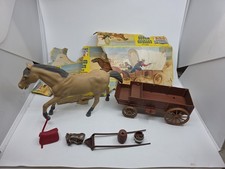 Lakeside American Heroes of the West Horse With Wagon Missing Pieces