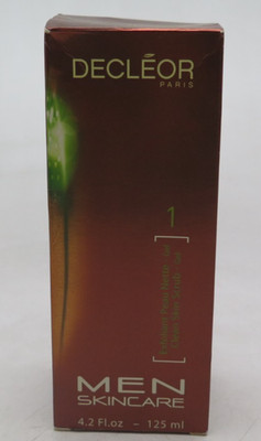 Decleor Clean Skin Scrub-Gel Men Skincare 4.2 fl oz / 125 ml