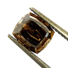 1.67ct GIA Natural Fancy Dark Orangy Brown Diamond Modified Rectangular SI1 Loos 1428.59 per carat