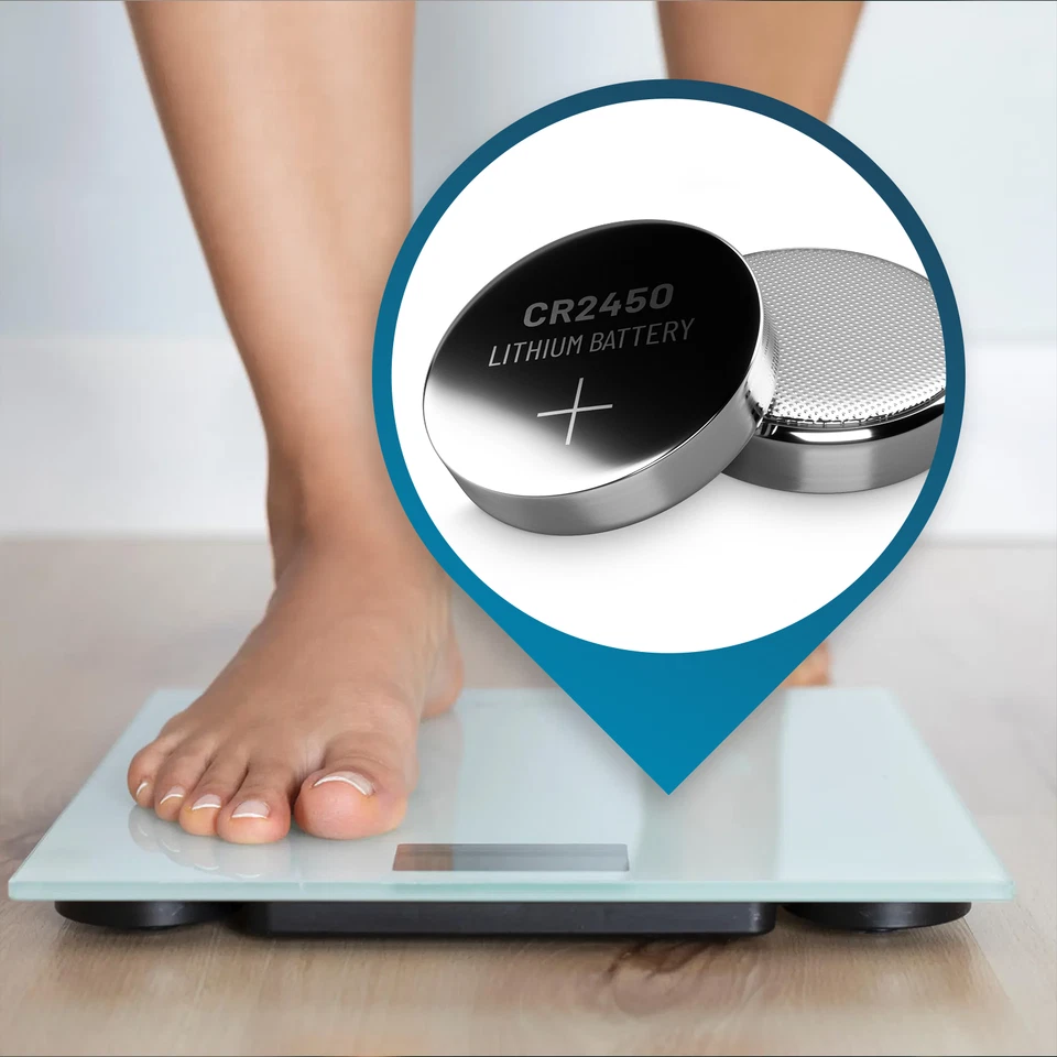 ABSINA 50x Knopfzellen CR2450 3V - Knopfzellen CR2450l - CR250 Knopfzellen - Bild 3 von 4