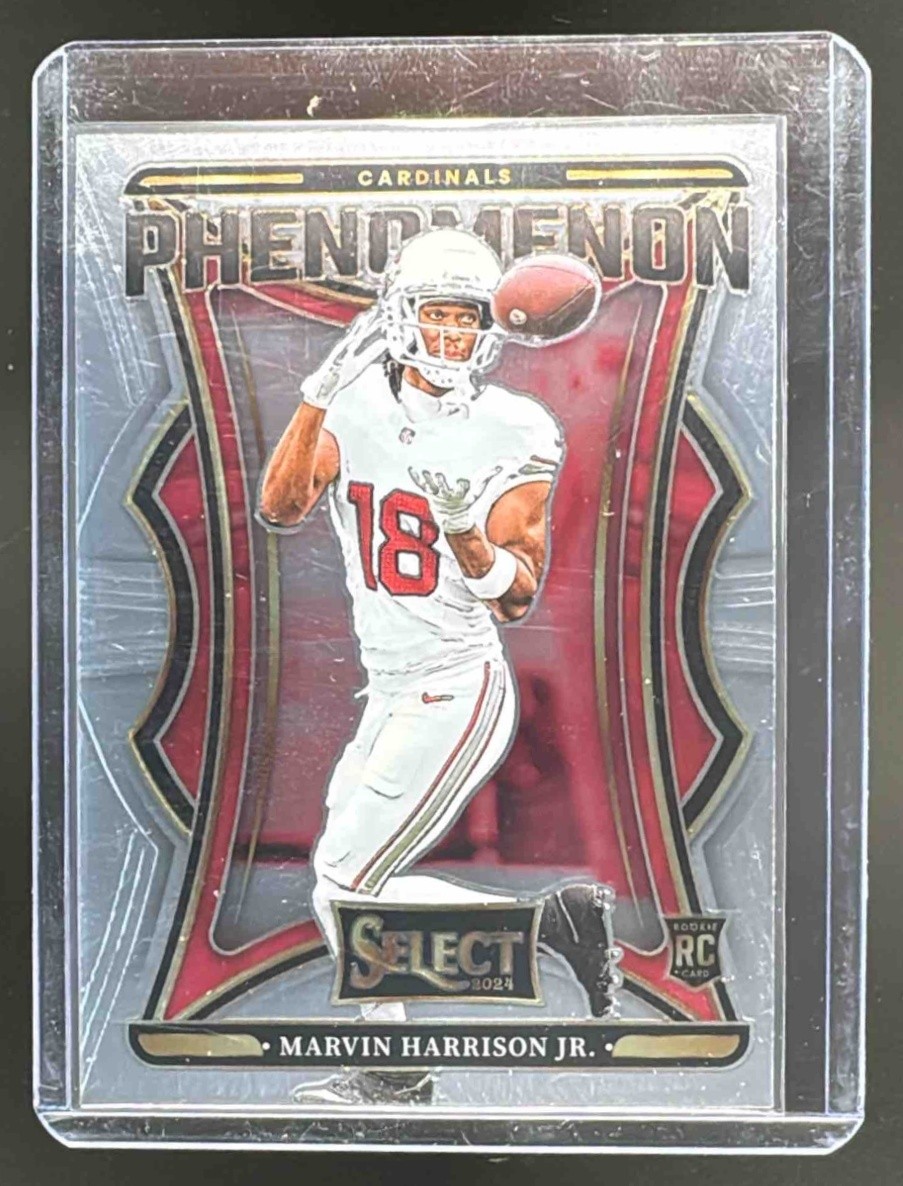EL.160 Marvin Harrison Jr 2024 Panini Select #7 Phenomenon Rookie RC