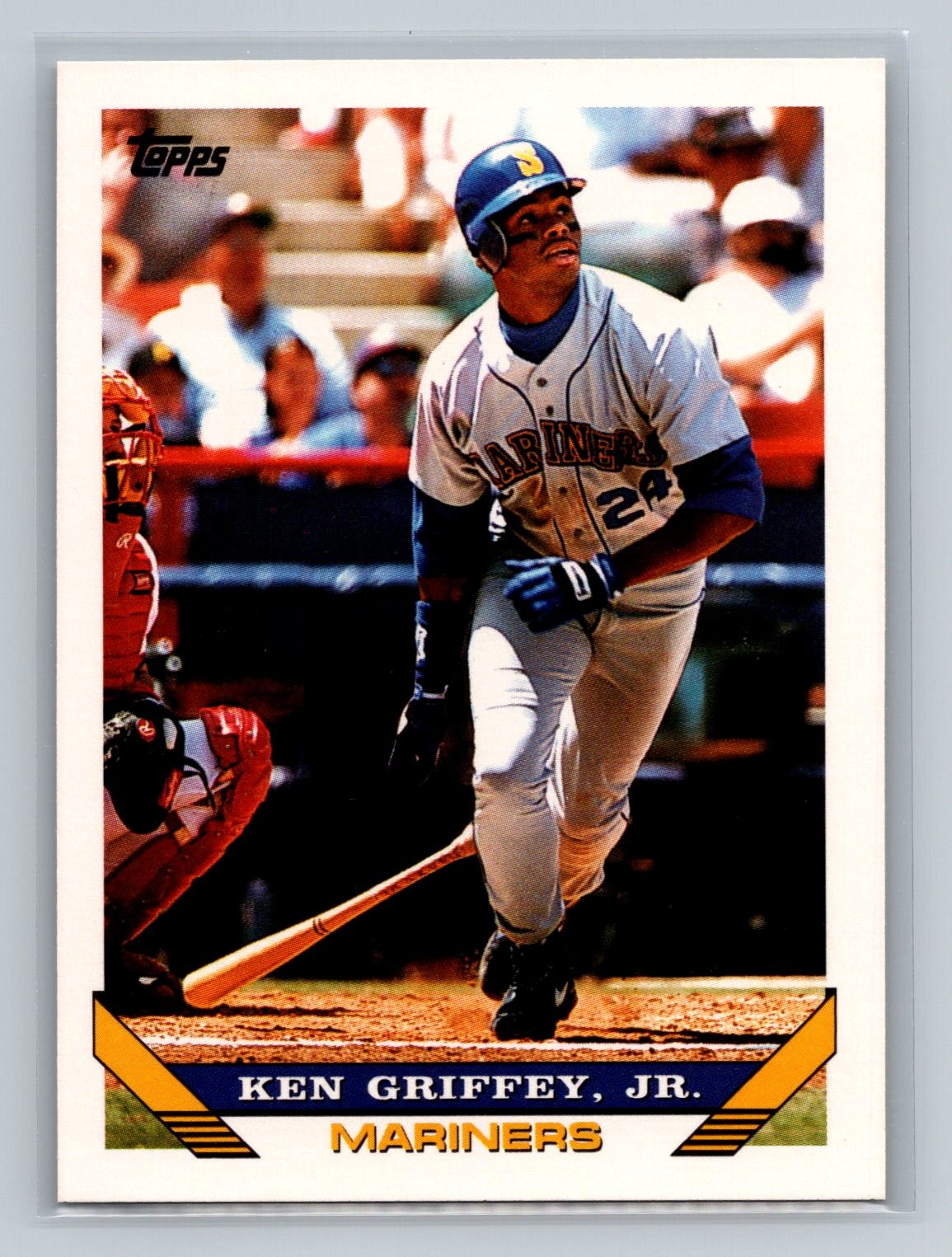 Ken Griffey, Jr. 1993 Topps #179 Seattle Mariners