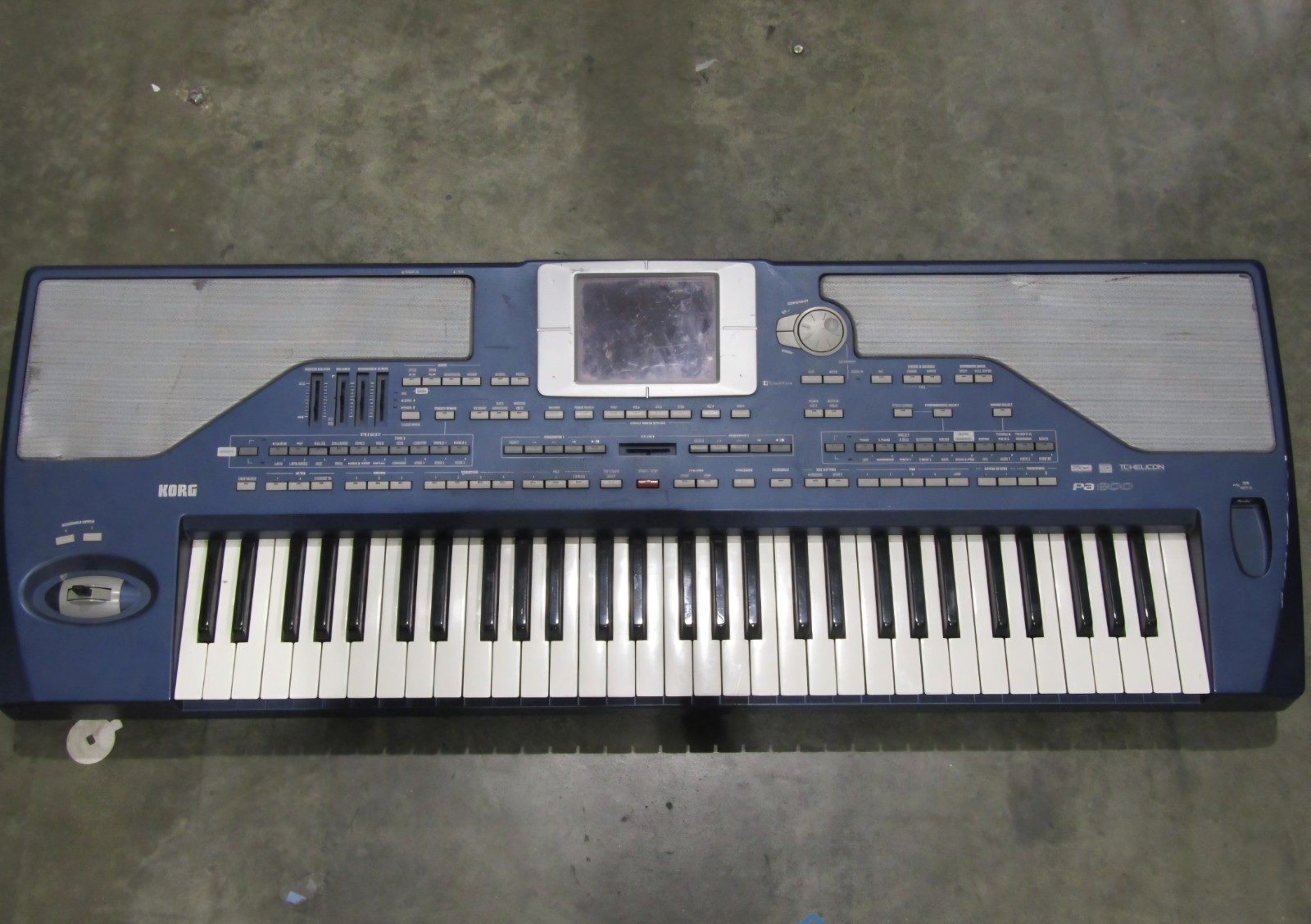 Korg PA800 ( will be cleaned up and 5 slider knobs added)