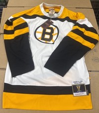 Mitchell & Ness Men’s Willie O'Ree White Boston Bruins 1958 Jersey Sz XL NWT