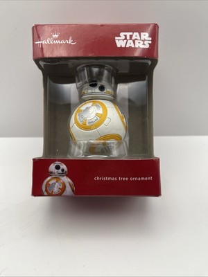 Hallmark Star Wars BB-8 Christmas Tree Ornament New Red Box Figure Droid 2018