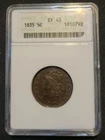 Photo of a 1835-P Half Cent from an eBay listing that sold on Jul 21, 2026