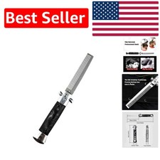 Elegant Folding Pocket Comb - Stainless Steel Beard Comb for On-the-Go Grooming