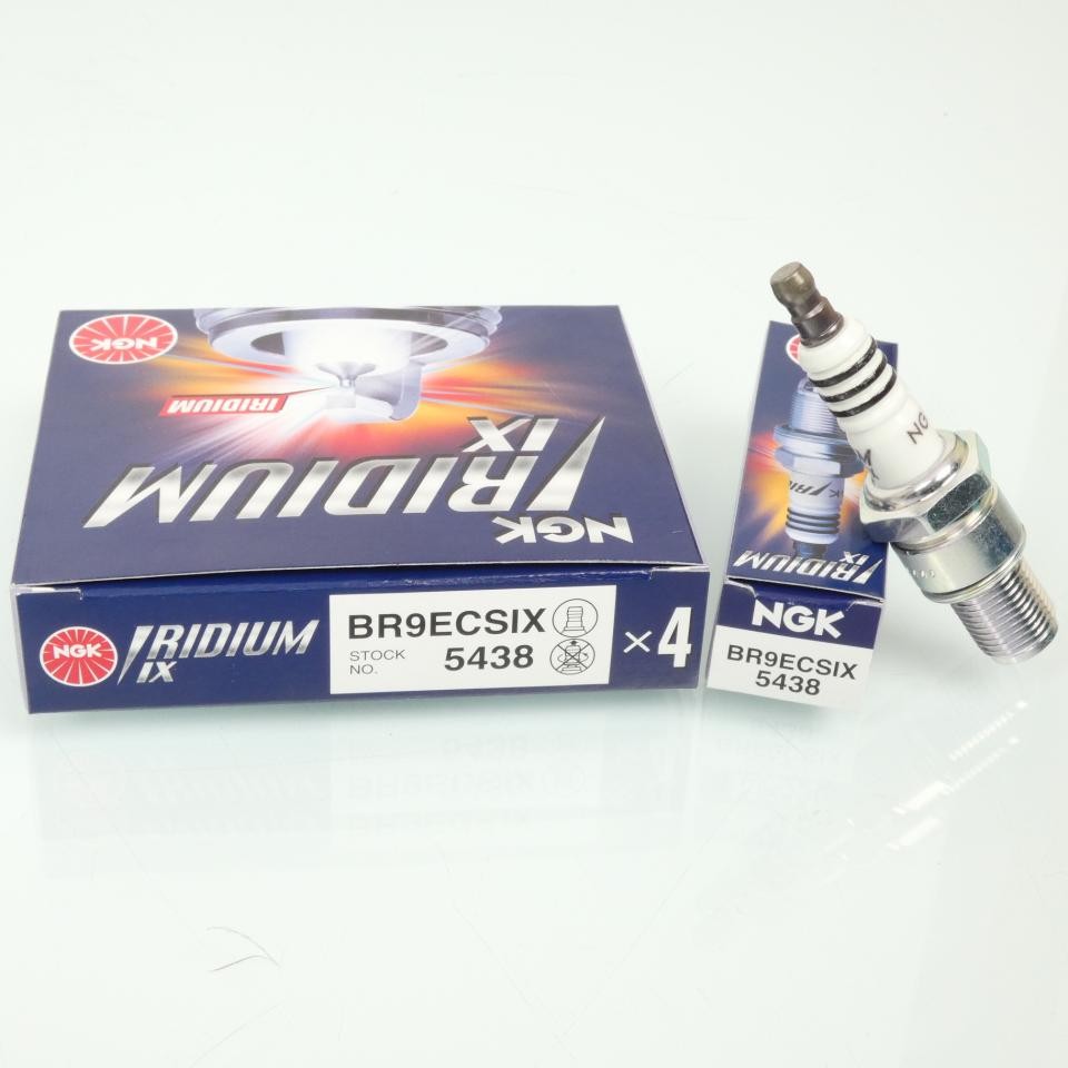 Bougie NGK BR9ECSIX 5438 pièces moteur Honda 125 NSR F route