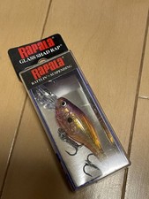 Rapala Glass Shad Rap GSR4 GPSF Glass Purple Sun Fire 1.574in 0.176oz