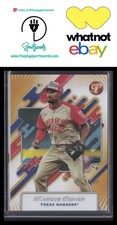 2025 Topps Pristine #252 Marcus Semien Gold Refractors /50 Texas Rangers🔥