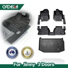 5D Car Floor Mats Boot Liner Set for Suzuki Jimny 3 Doors 2018-Onwards
