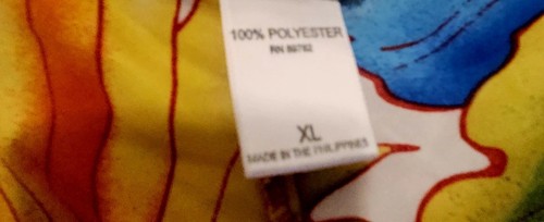 Natori Bright Tropical Floral Print Chemise Nightgown Size XL - Picture 3 of 4