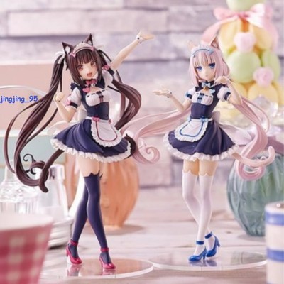 Nekopara Chocolate Vanilla Anime Figure Model Statue Ornament Gift Maid Ver.