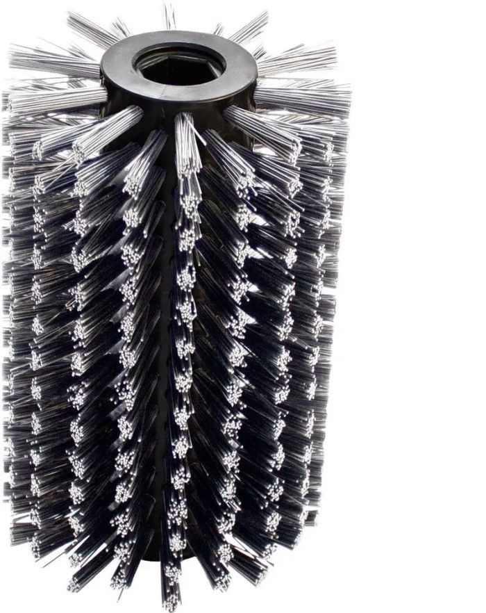 Brosse nylon dure élimination mousse pour nettoyer les joints de terrasse Güde G94423