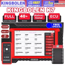 KINGBOLEN K7 PRO Car OBD2 Scanner Full System Diagnostic Tool ECU Key Coding