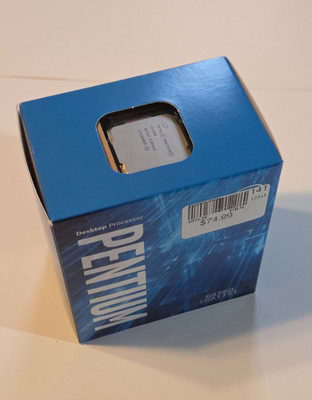 SET Intel Pentium G4560 3.50GHz LGA 1151 CPU Working  + NEW OEM Cooler E97379