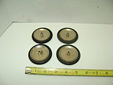 1 Lot of 4 Steel and Rubber wheels  tires can use w/A.C. GILBERT ERECTOR SET