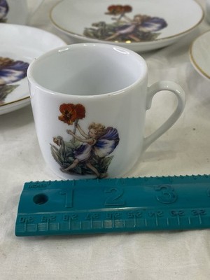 reutter porzellan germany Frederick Warne Flower Fairies Tea Set 3