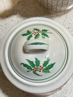 Taste Setter NOEL Holly Red Green VTG Christmas Tea Set Mugs Teapot Vintage — photo 6