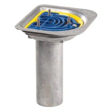 Harmer Aluminium Mini Balcony Rainwater Drainage Outlet (RRP £180)
