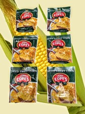 JOHN COPE'S Toasted Dried AMISH Sweet Corn 3.75 Oz Set Of 6 PENNSYLVANIA DUTCH 
