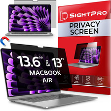 Magnetic Privacy Screen for Macbook Air 13  13.6 Inch 2022-2025, M2, M3, M4 R